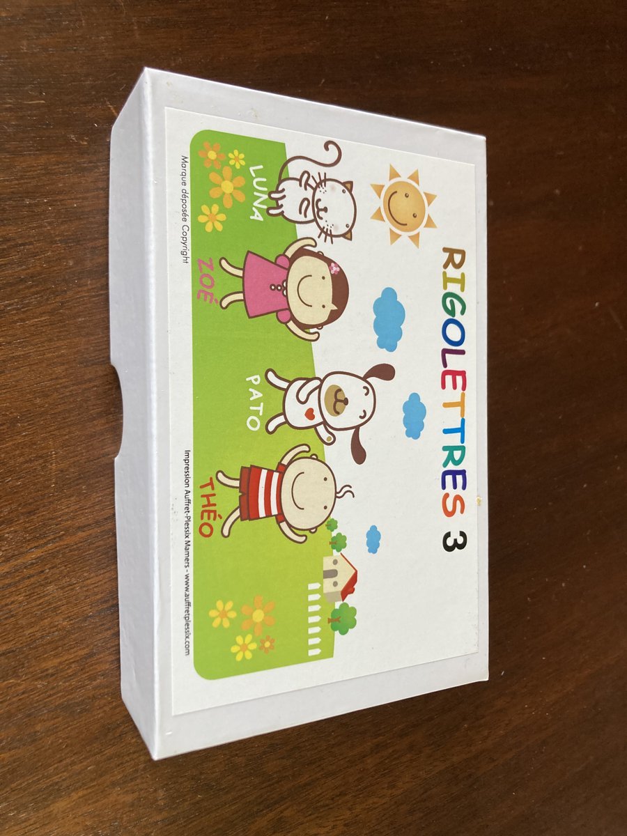 Boîte Rigolettres Niveau 2